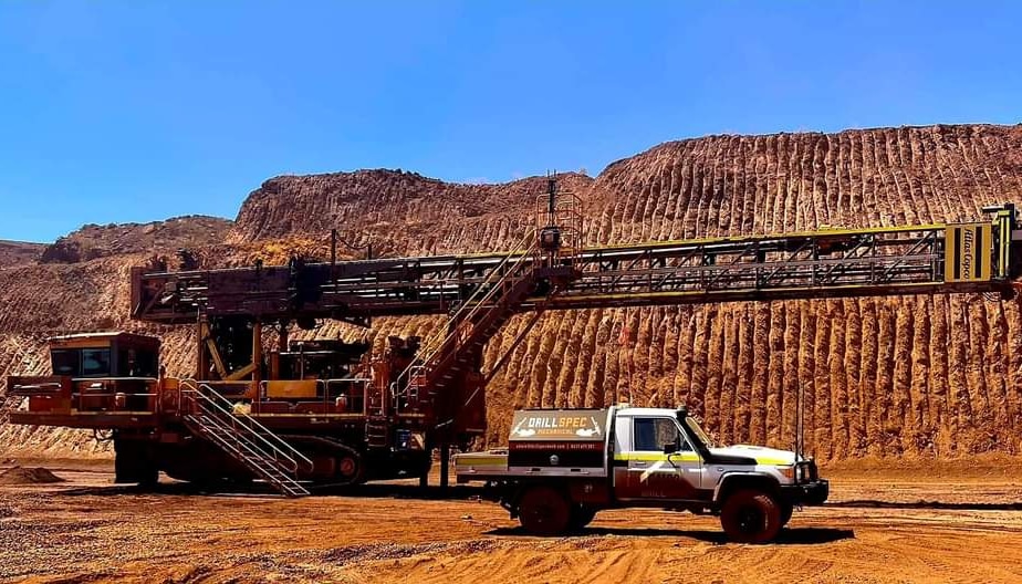 Drillspec crew on site